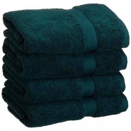 Superior 900GSM Egyptian Cotton 4-Piece Hand Towel Set  Teal 900GSM HAND TL